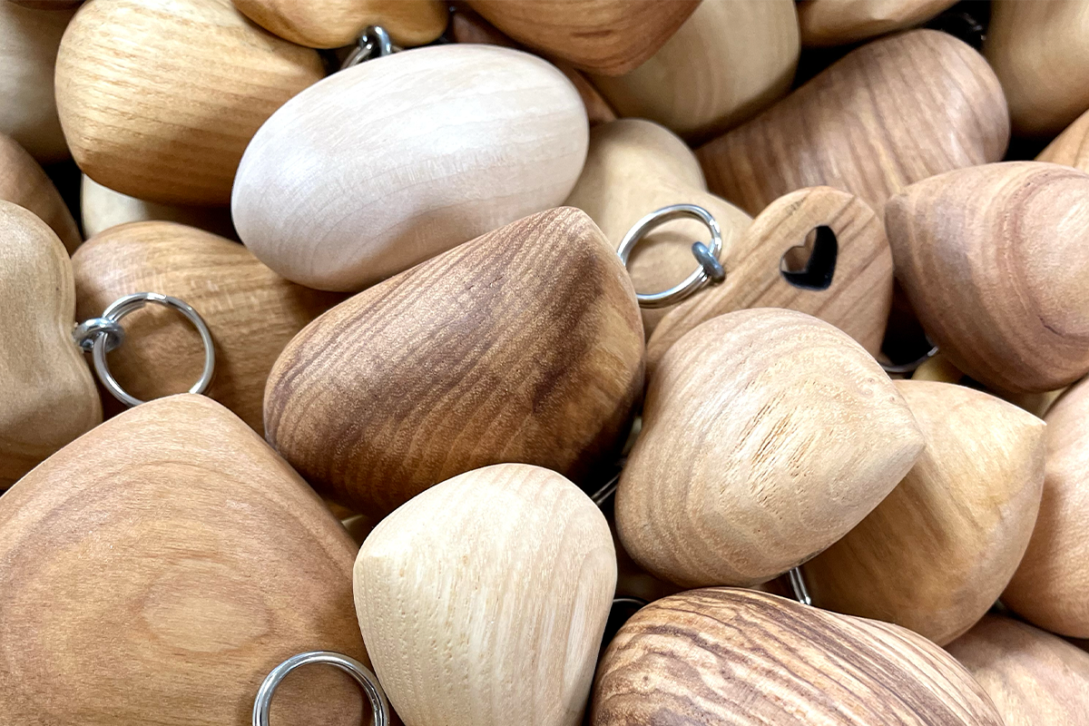 Schlüsselanhänger Herz